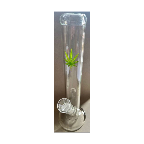 GLASS BONG, 5 Mm, 18.8 Mm, 40 Cm, 55 mm Ø-GW515A-Bam Bam Bhole_3.jpg