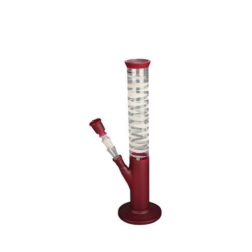 Glass Bong, 35 cm High, 14.5 mm Plug-in System-GW44M-Bam Bam Bhole_5.jpg