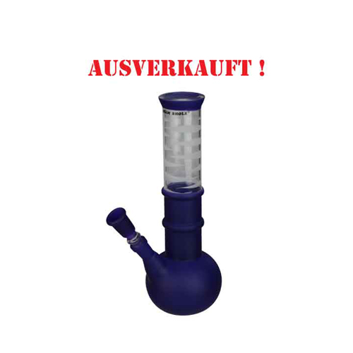 Glass Bong, 14.5 Cm, 24 Cm, Blue, 42 mm Diameter-GW3CB-Bam Bam Bhole_2.jpg