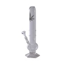 Glass Bong, 38 cm High, Curved, 18.8 mm Plug-in System-GW11-Bam Bam Bhole_3.jpg