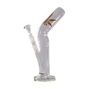 Glass Bong, 38 cm High, Curved, 18.8 mm Plug-in System-GW11-Bam Bam Bhole_4.jpg