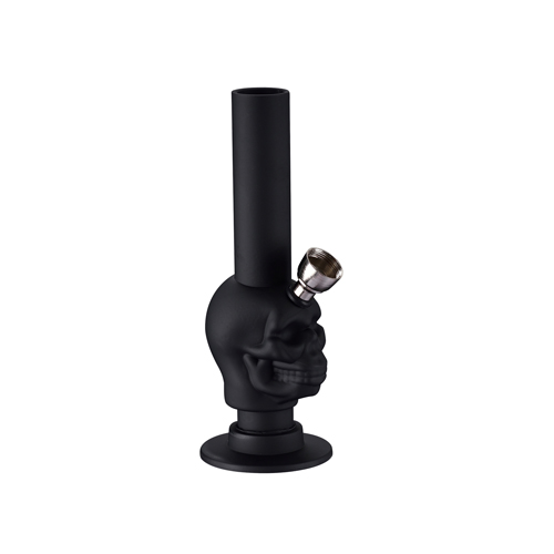 Rubber Bong, 15 cm High, Mini Skull, 1 Piece-A135-_5.jpg
