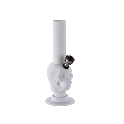 Rubber Bong, 15 cm High, Mini Skull, 1 Piece-A135-_4.jpg