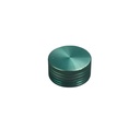 Aluminum Grinder, 4 Cm, 2-piece, Green-WN42G-Bam Bam Bhole_2.jpg