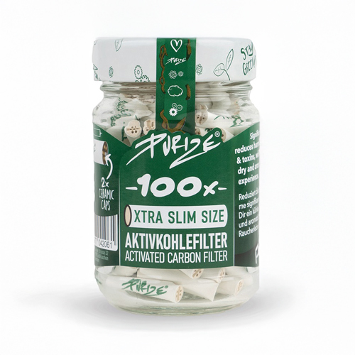 PURIZE Activated Carbon Filter 1x100 WHITE In Glass Jar 5.9mmø-ZU9SX100-PURIZE_2.jpg