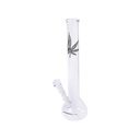Glass Bong, 14.5 Cm, 38 cm (GB53L)-GW53L-Bam Bam Bhole.jpg