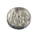 Aluminum Grinder, 50 mm Ø, 4-piece With Mesh-WNB54-Bam Bam Bhole_4.jpg