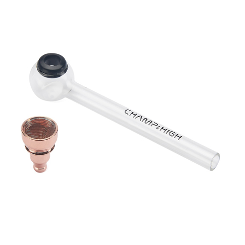 CLASSIC Glass PIPE, 12cm, 1 Piece-MP37-Champ High_4.jpg