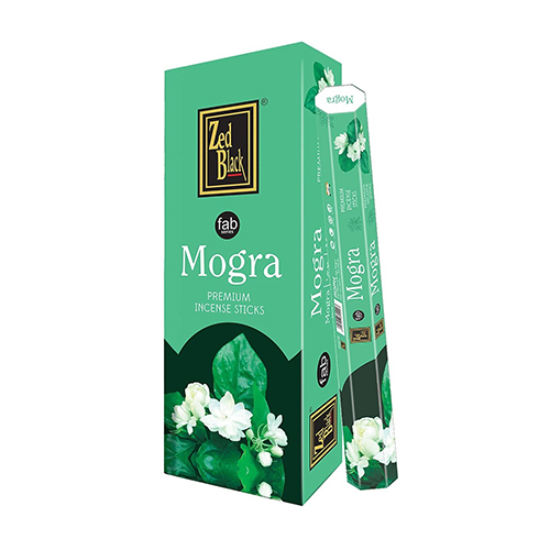 Incense, Zed Black, FAB MOGRA, 6 Packs Of 20 pcs