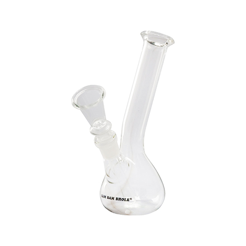 Glass Bong In Case - GW1K - 16 cm - 14.5 Mm.-GH1-Bam Bam Bhole_2.jpg