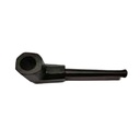 Screw pipe, dark wood, 14 cm long-WP23-Bam Bam Bhole_3.jpg