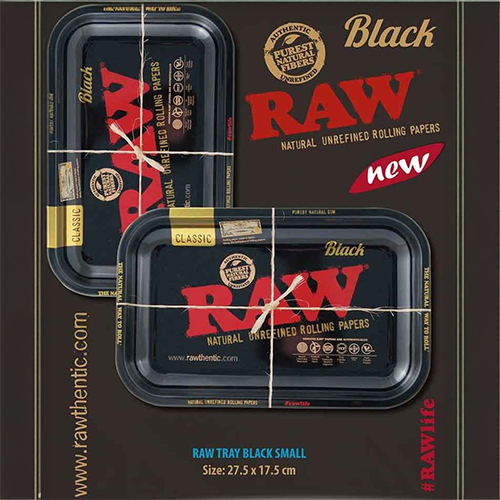 RAW Black Tray, SMALL, approx. 27.5 cm X 17.5 cm-ZI59BBL-Raw_2.jpg