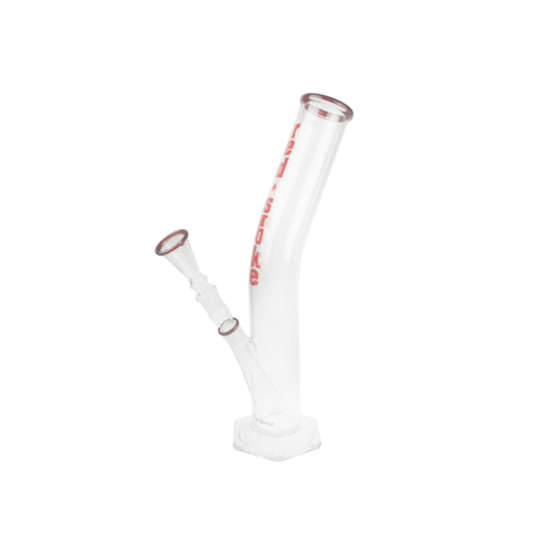Glass Bong - 18.8 cm - 40 cm - Red Smoke-GW46ABR-Bam Bam Bhole_2.jpg