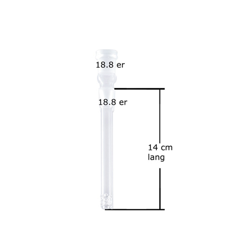 GLASS Diffuser Coupling 18.8mm Ground Joint, 14cm (X4DK)-X140DK-Bam Bam Bhole_2.jpg