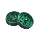 Aluminum Grinder, 4 Cm, 2-piece, Green-WN42G-Bam Bam Bhole_2.jpg