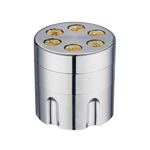 Metal Grinder, 30 mm Diameter, 3-piece, Sieve, BULLET-WN33BU-Champ High_4.jpg