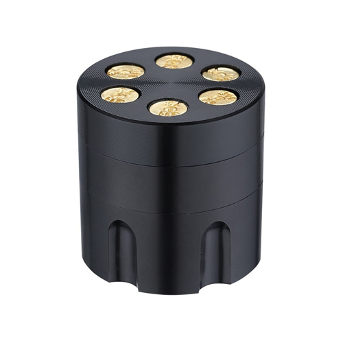 Metal Grinder, 30 mm Diameter, 3-piece, Sieve, BULLET-WN33BU-Champ High_3.jpg