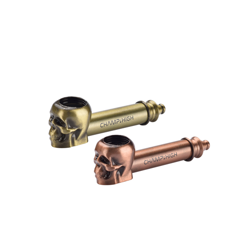 Metal Skull Pipe, 8.5 cm-MP10-Bam Bam Bhole_2.jpg