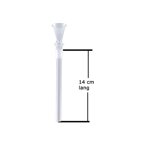 GLASS Downstem 14cm, 14.5 cm Funnel (ES4T)-ES140T-Bam Bam Bhole_2.jpg