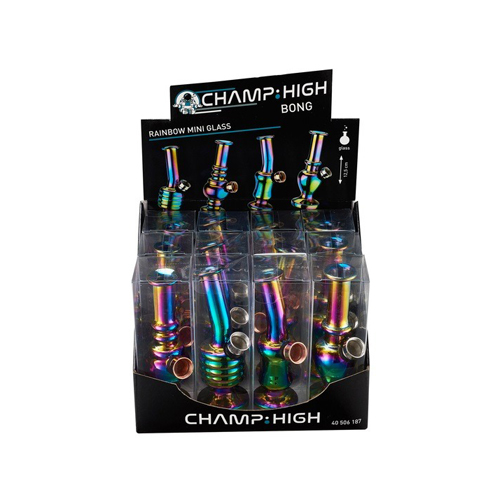 CH Mini RAINBOW Bong 125MM, 1 Piece-A130-Champ High_6.jpg