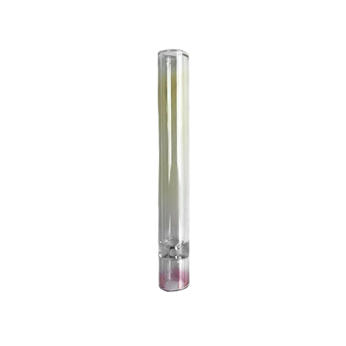 Glass One-hitter, VE10, Solid Cigarette Pipe, 9 cm-SSC10141SG-Bam Bam Bhole_2.jpg