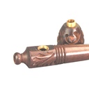 Wooden Pipe, approx. 10 Cm, Screw-on-MS7-Bam Bam Bhole_2.jpg