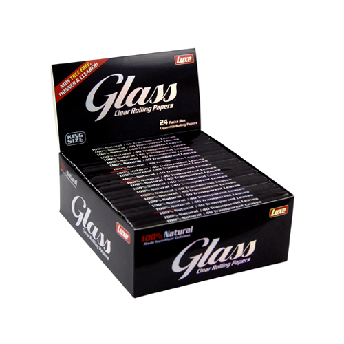 Glass Clear KS Rolling Papers, 24 Packsbox-ZI72-Glass_3.jpg