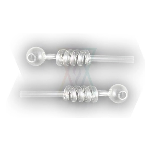 Glass Pipe, Spiral Oil Pipe, 17 cm-SSC10105-Bam Bam Bhole_2.jpg