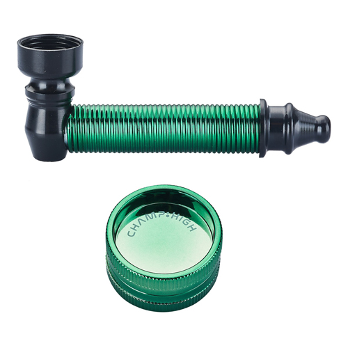 Metal Pipe 8 cm Long + Mini Grinder + Screens-MP72-Champ High_6.jpg