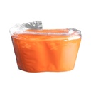 Mylar Bag 140 X 85 Mm, Pack Of 50, MATTE Orange-MB14085MOR-Bam Bam Bhole_3.jpg
