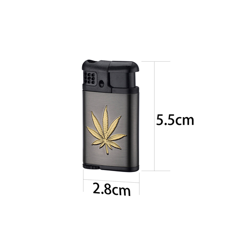 Lighters With Cannabis Leaf, Pack Of 12-HP76-Champ High_4.jpg