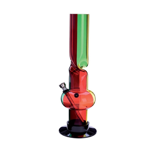 Acrylic Bong, 32 cm Height, Twisted Rasta, Gift Box-A132-Champ High_5.jpg