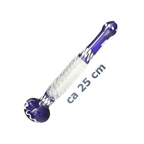 GLASS Long Pipe, approx. 25 cm Long, 30 mm Ø-CC1063BB-Bam Bam Bhole_2.jpg
