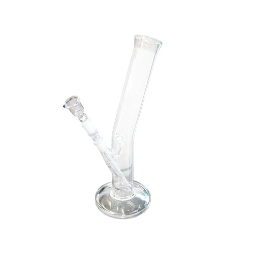 Curved Cylinder Glass Bongs, 34cm, 14.5mm-GW46LR-Bam Bam Bhole_3.jpg