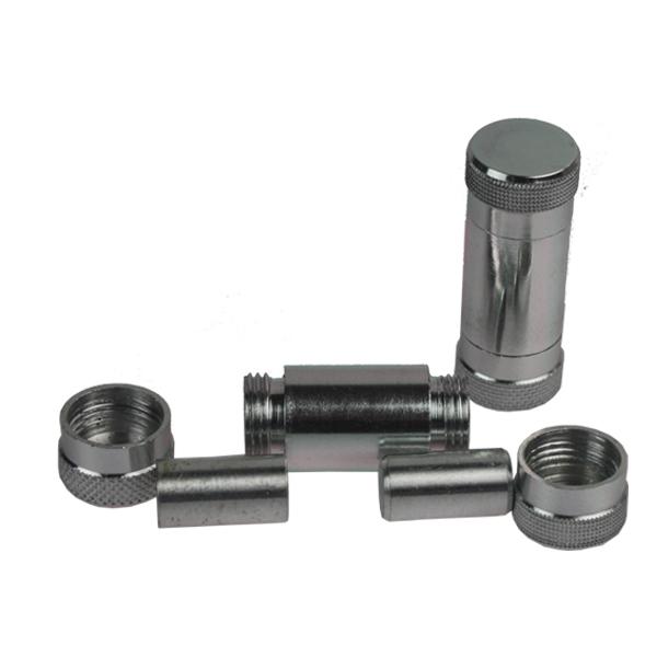 Aluminum Pollen Press, approx. 55 mm High, approx. 2 cm Ø