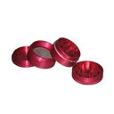 Aluminum Grinder, 40 mm Ø, 4-piece With Sieve, CNC
