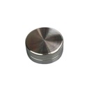 Aluminum Grinder, 50 mm Ø, 2-piece, CNC Milled
