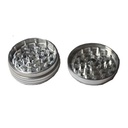 Alu-Grinder, 63 mm Ø, 2-teilig, CNC gefräst