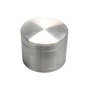Aluminum Grinder, 63 mm Ø, 4-piece With Screen, CNC