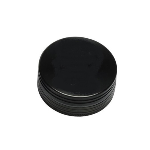 Aluminum Grinder, 4 Cm, 2 Parts, Black