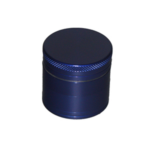 Aluminum Grinder, 4 Cm, 4 Parts, Blue