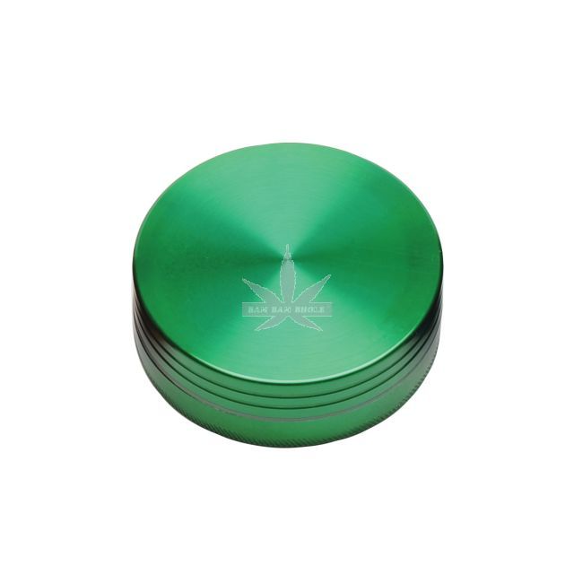 Aluminum Grinder 5 cm 2 Parts Green