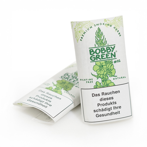 BOBBY GREEN® - #2 weiß - 20 g Herbs, nikotinfrei
