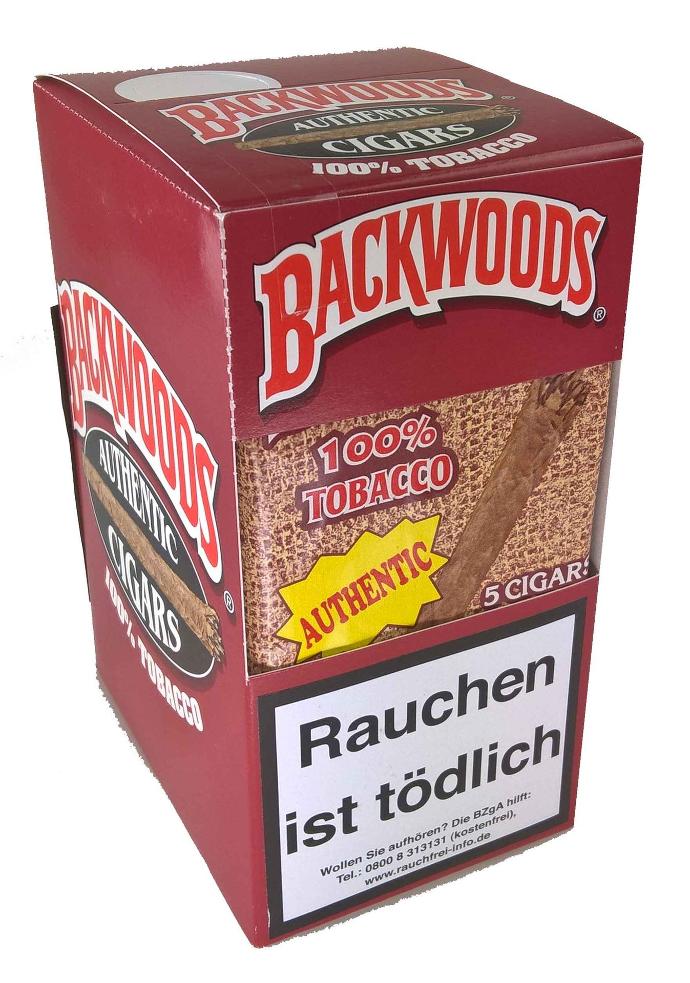 Backwoods Authentic VE 8 Packs Of 5 Cigars