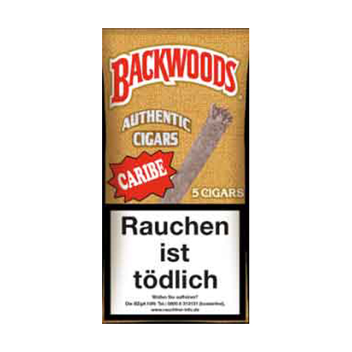 Backwoods Caribe VE 8 Packs Of 5 Cigars