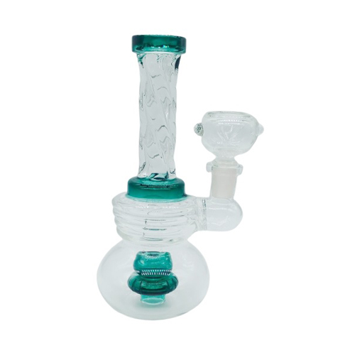 Bong mit gedrehtem Hals, 15cm