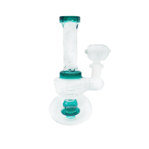 Bong mit gedrehtem Hals, 15cm