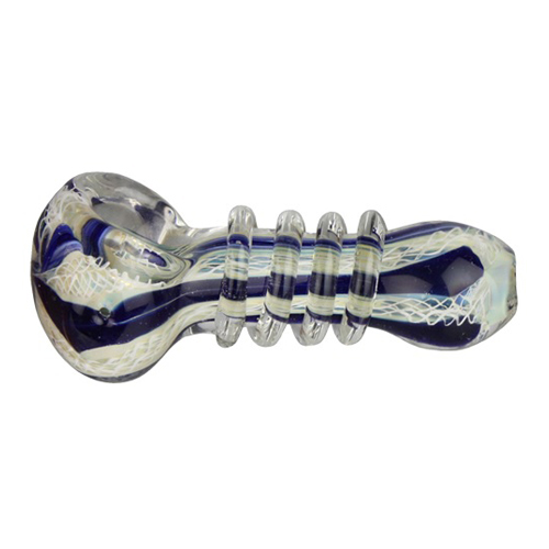 Farbig Glas Pipe, Handpfeife, 8.5cm