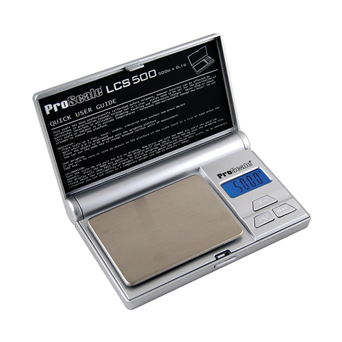 Digitalwaage Proscale LCS500 wiegt 500g/0.1g