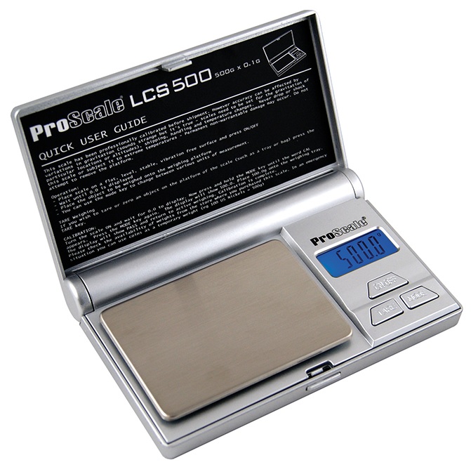 Proscale LCS500 Digital Scale Weighs 500g/0.1g